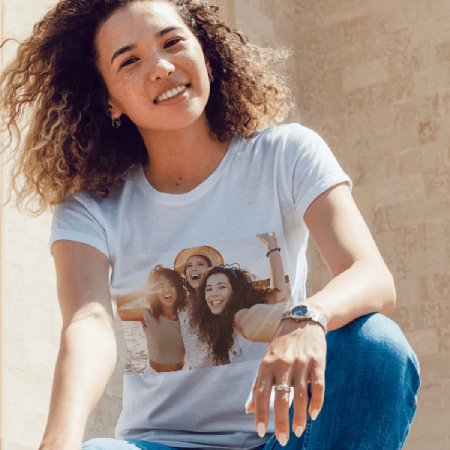 Our Premium White T-shirt is machine washable, crafted from 100% cotton, and available in a range of sizes and designs.