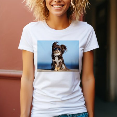 Our Premium White T-shirt is machine washable, crafted from 100% cotton, and available in a range of sizes and designs.