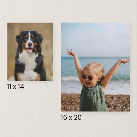 Elevate your space with Board Prints, available in 11x14” and 16x20” sizes.