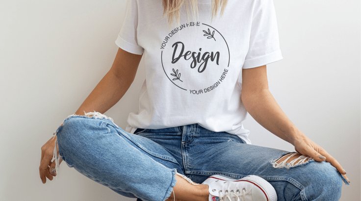 Custom T-Shirts Design your own T-shirt with your personal photos or creative ideas, and have them printed on a cozy 100% cotton tee.