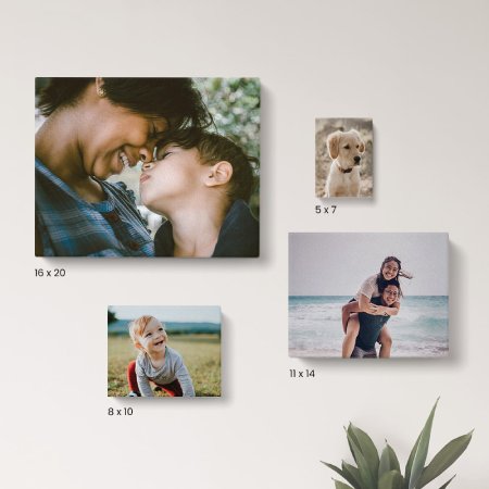 High-quality canvas prints available in a range of sizes to suit your space. 